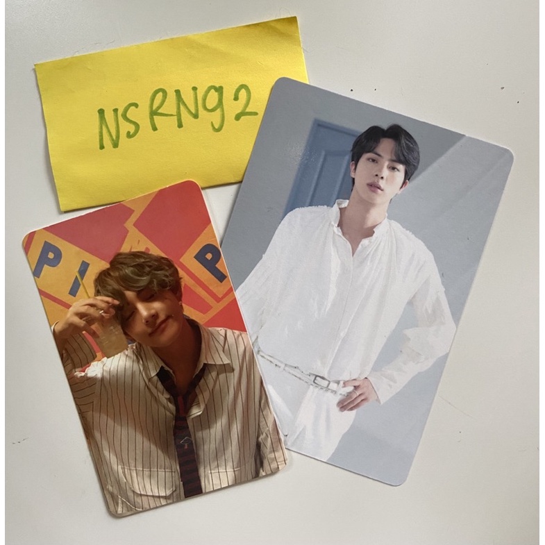[BOOKED] Taehyung LY Her E Photocard PC bundle with Jin Bang Bang Con MPC