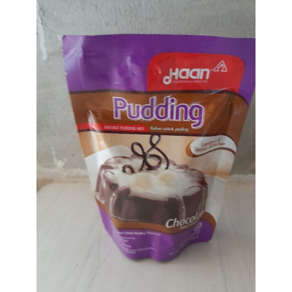 

Haan Puding rasa coklat 145 g