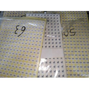 SIZE TEMPEL / NOMOR TEMPEL