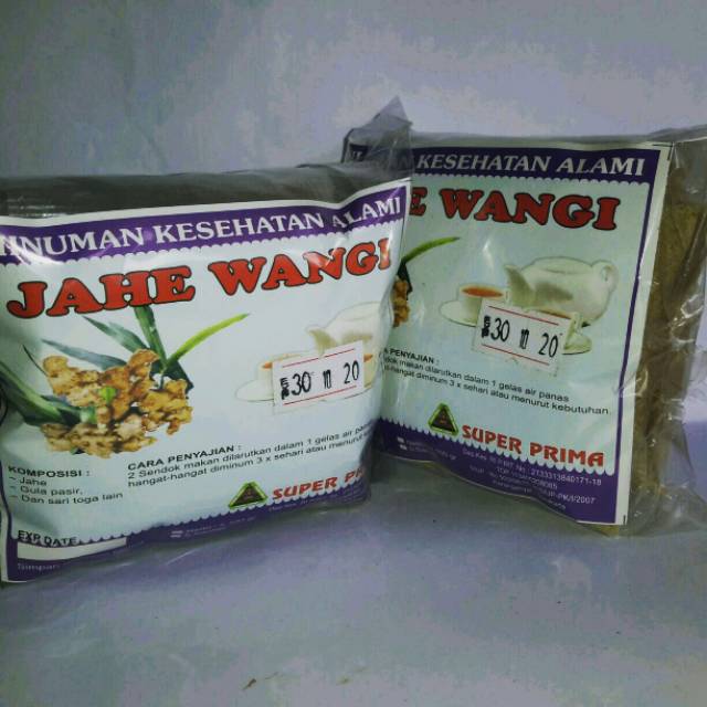 JAHE WANGI INSTAN