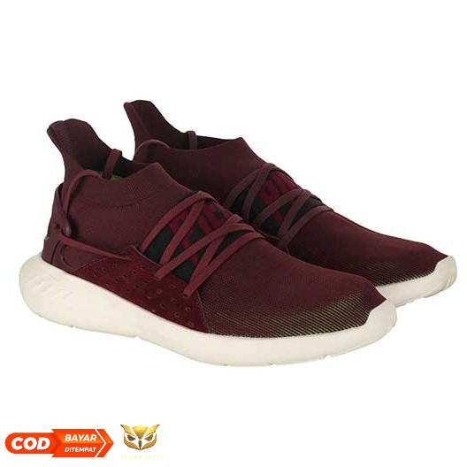 Piero Shadow Maroon - Sepatu Sneakers Piero MURAH