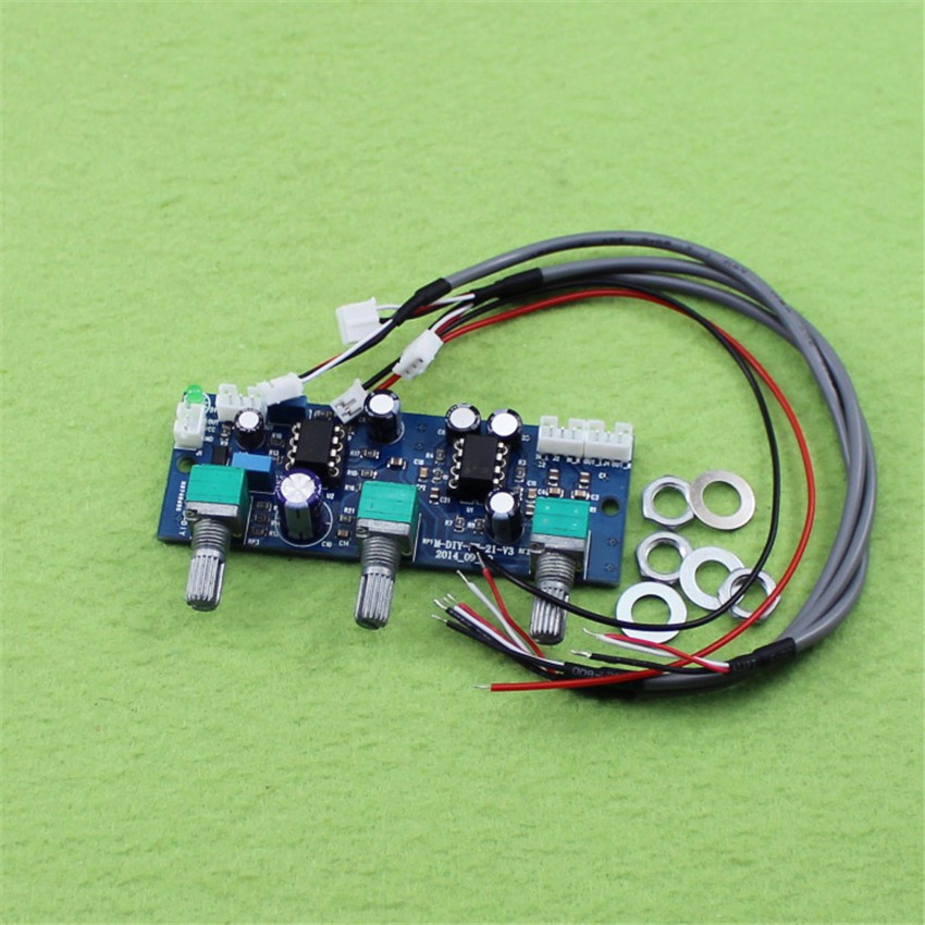 NE5532 2.1 Channel Low-pass Filter Subwoofer Preamp Board