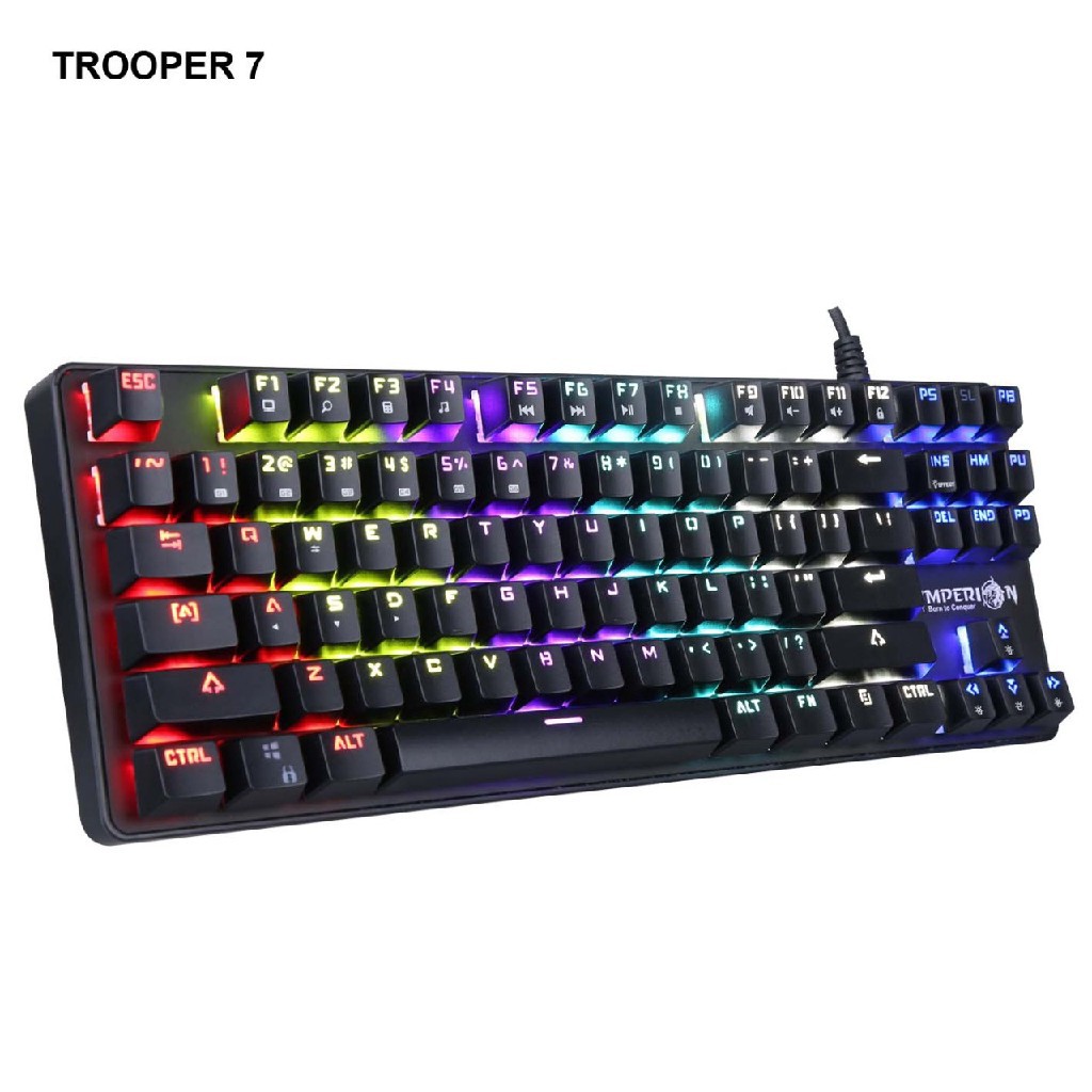 Keyboard Gaming Imperion Trooper 7 KG-M07F Mechanical RGB