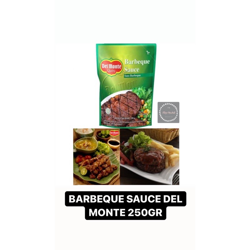 Saus Del Monte Barbeque (BBQ) Sauce, Spaghetti Sauce 250gr