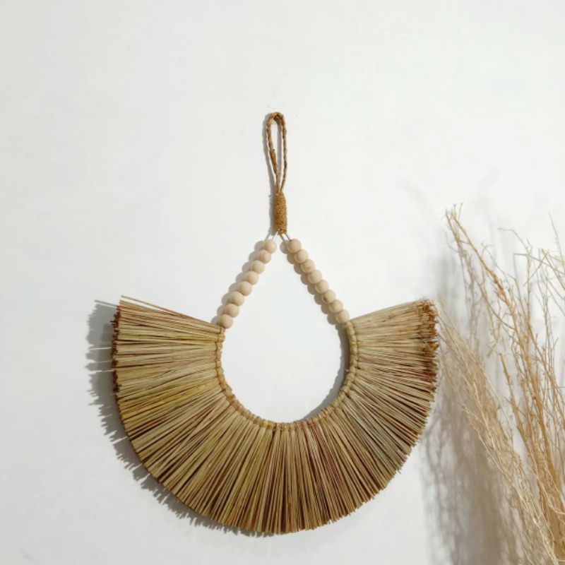 Walldeco Rayung Wall deco Rayung Walldeco Unik Walldeco Cantik Walldeco Rustic Walldeco Murah Ambalan-Natural Tasbih L