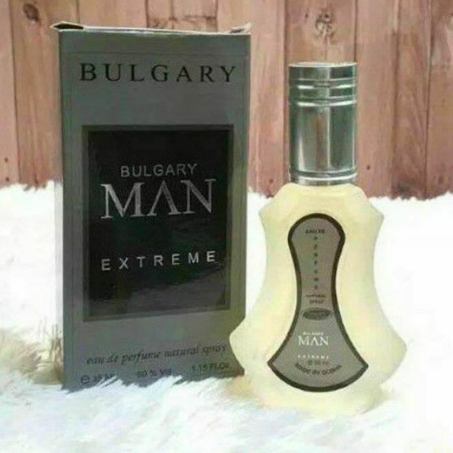 BULGARY EXTREME Parfum DOBHA Spray 35ml EDP Eau De Parfume BPOM &amp; MUI