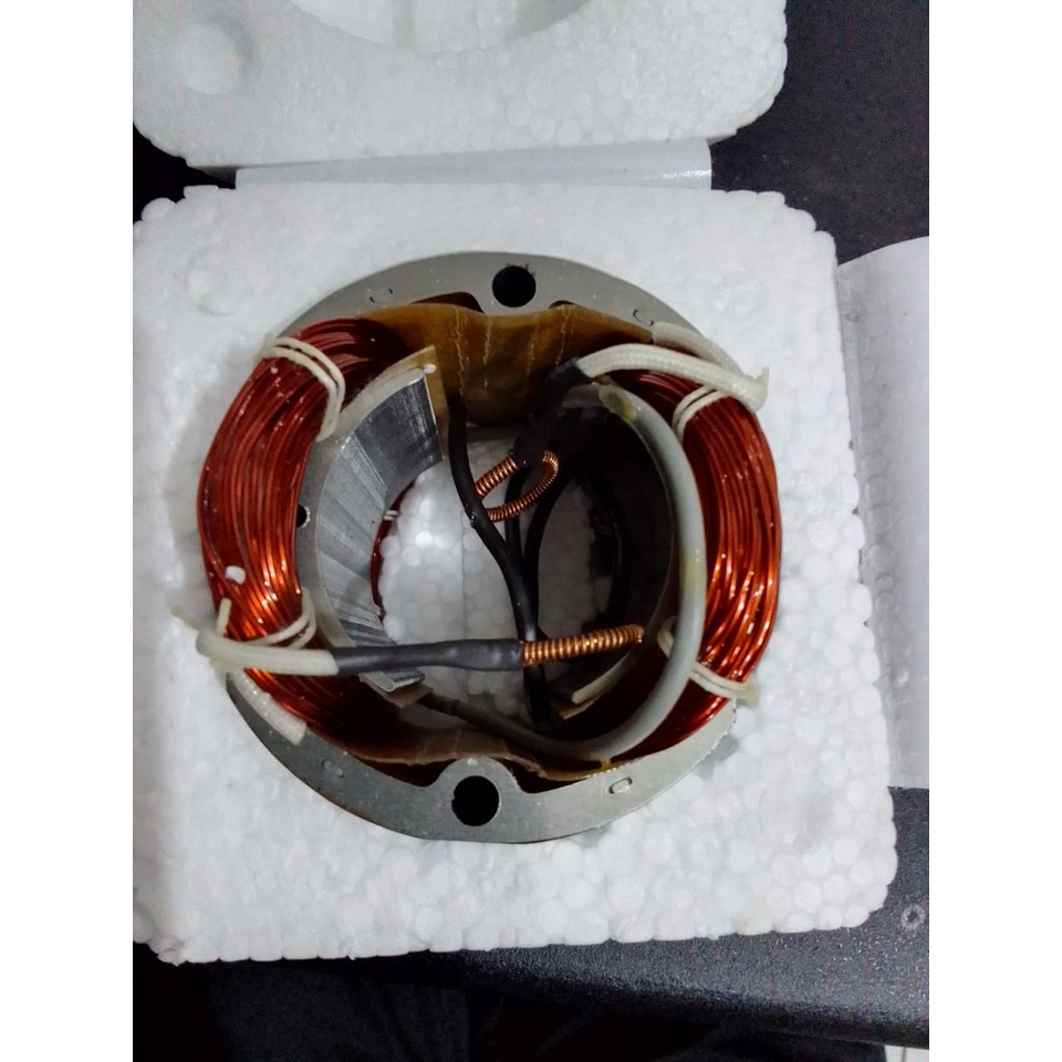 Stator bor RYU 10mm lilitan RDR10-RE TERMURAH STATOR GULUNGAN MESIN BOR RDR10-3RE RYU ORIGINAL / RYU TERLARIS