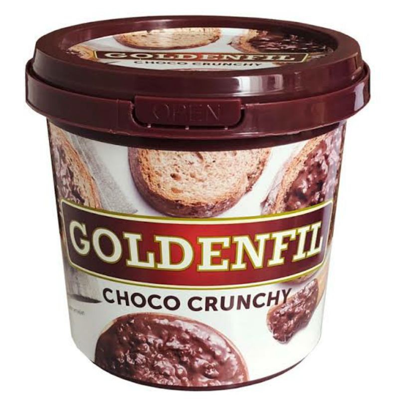 

Goldenfil Selai Olesan Topping Coklat Kekinian Goldenfill Chocolate Choco Crunchy Cokelat Ovomaltine