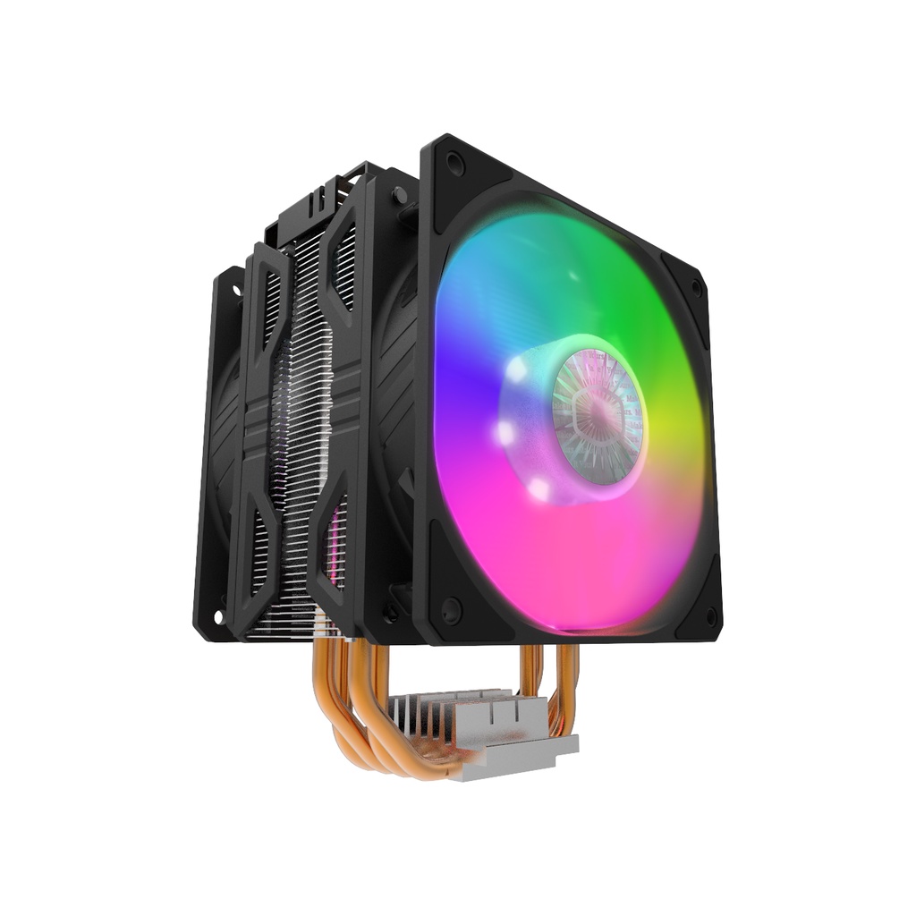 Cooler Master Hyper 212 LED TURBO ARGB | CPU Cooler Heatsink Dual Fan