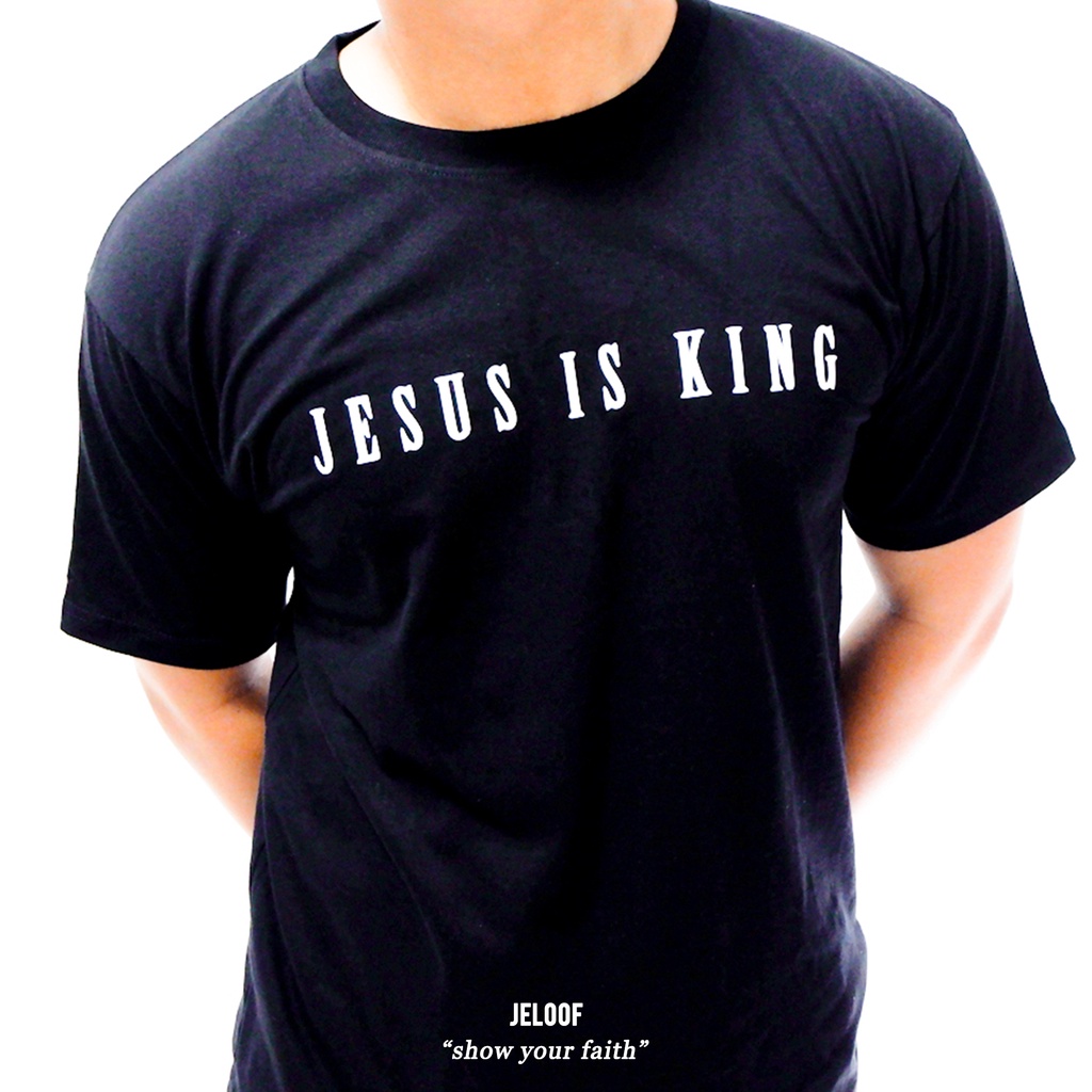 Kaos Rohani  &quot;Jesus is King vol 1&quot; Tshirt by Jeloof