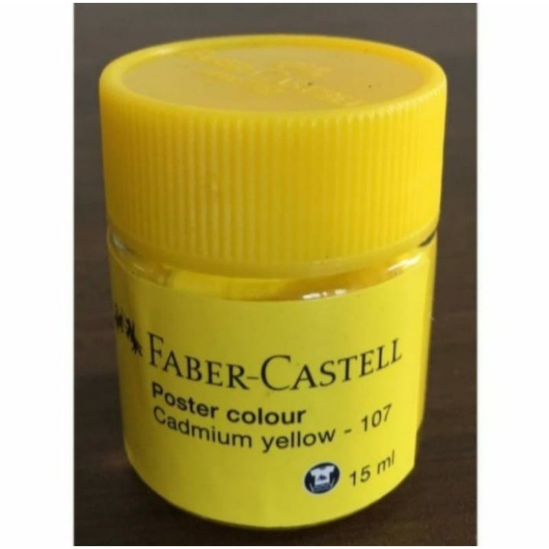 

Faber-Castell Poster Colour Cadmium Yellow - Kuning / Cat Poster Faber Castell Cadmium Yellow 15ml / Cat poster Faber Castell warna Kuning 15ml