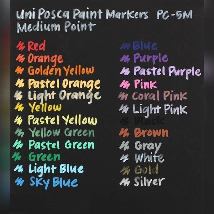 

Uni Posca Paint Marker PC-5M Medium Point