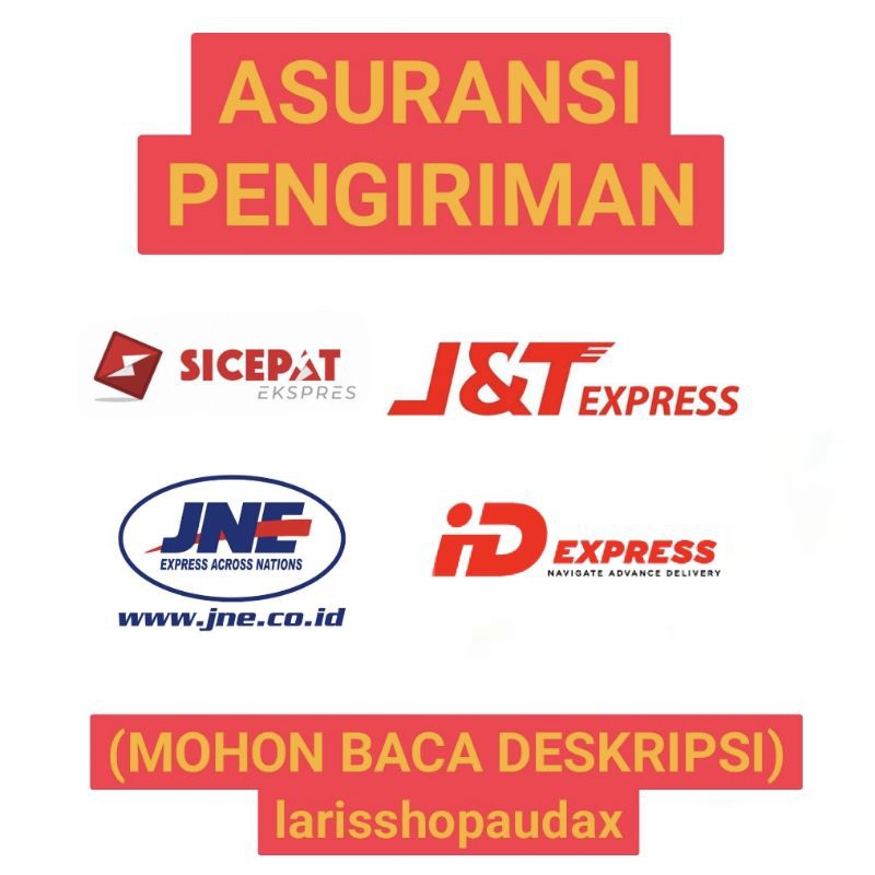 Jual ASURANSI PENGIRIMAN (WAJIB BACA DESKRIPSI)