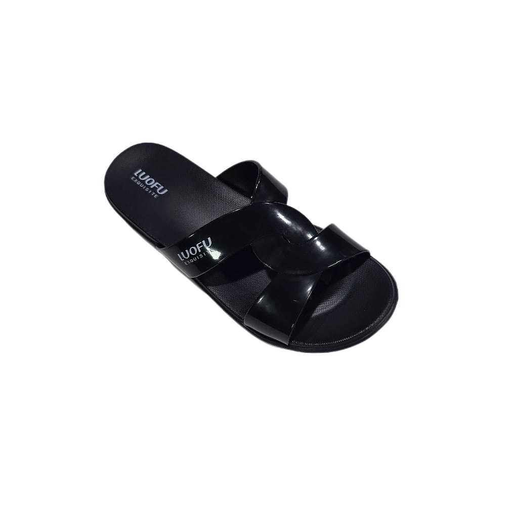 jelly sandal wanita luofu sendal karet selop cewek import E7190A3-K6CNEW