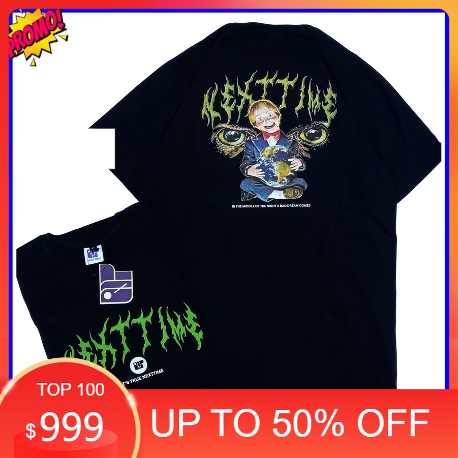 KAOS DISTRO BONEKA CHUCKY HANTU HOROR METAL LENGAN PENDEK PRIA WANITA HITAM / TEROR / DEMONSTRAN / S
