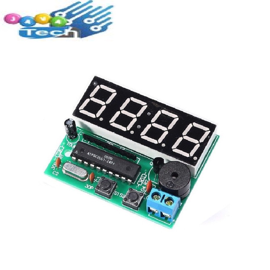 Diy Kit Jam Digital 4 Segment 4 Bits C51 Electronic Clock