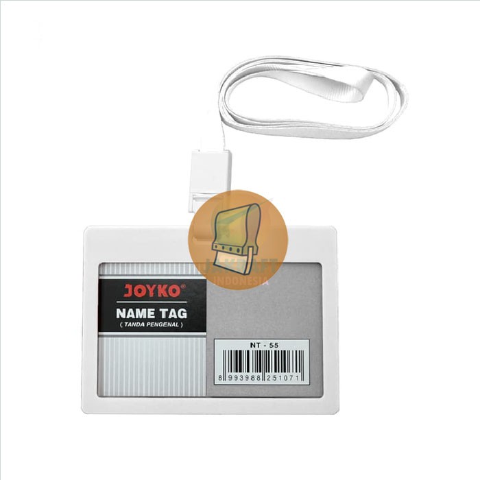 

Name Tag ID Card Holder Tidur Horizontal JOYKO (Putih) Seperti Bantex