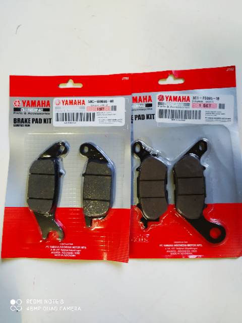 KAMPAS REM DEPAN BELAKANG YAMAHA VIXION NEW/JUPITER MX NEW/VIXION NVL/R15 V2/X ABRE/KUALITAS-3