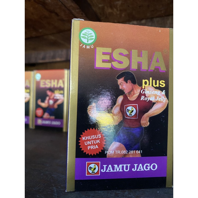 JAMU ESHA PLUS JAMU JAGO UNTUK STAMINA PRIA