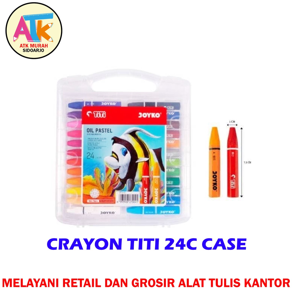 

Crayon Titi 24 Colour