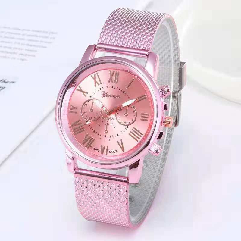 Grosir - J152 Jam Tangan Geneva Edisi Baru / Tali Glossy / Arloji / Jam Fashion / Import Batam