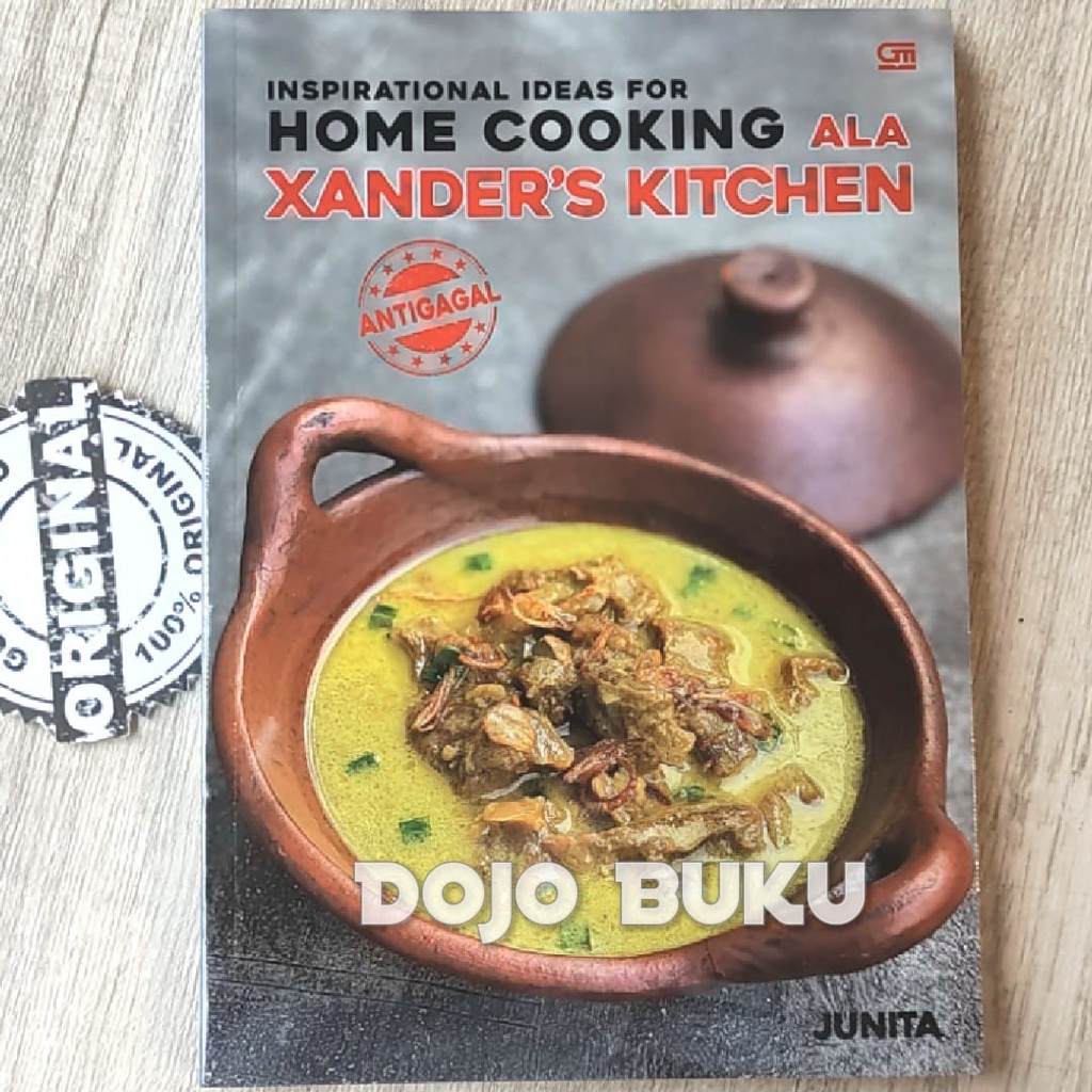 Buku Inspirational Ideas for Home Cooking ala Xander’s Kitchen by Junita