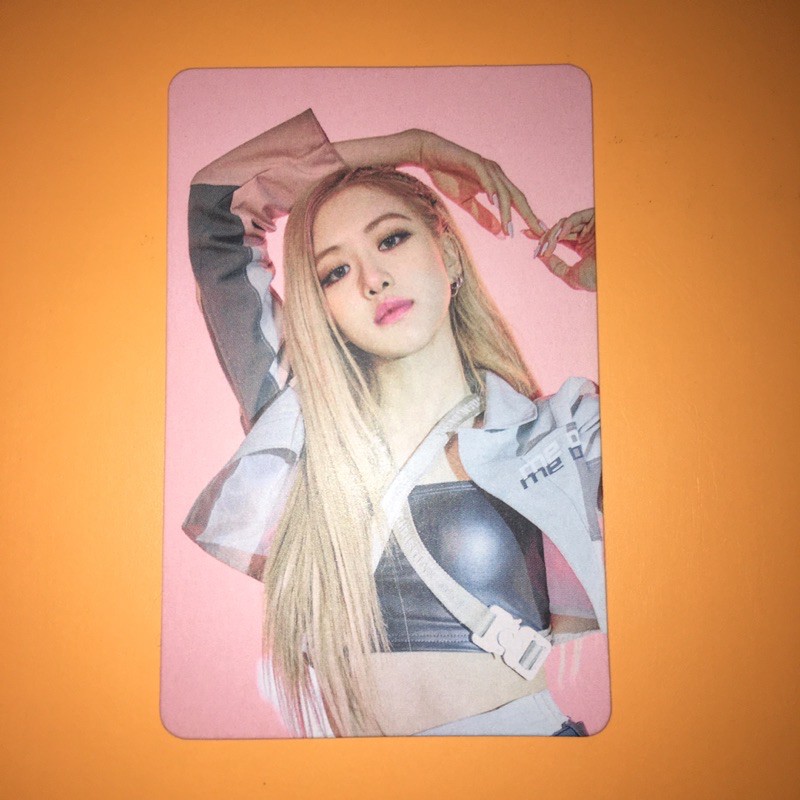 rosé rose blackpink photocard Samsung official