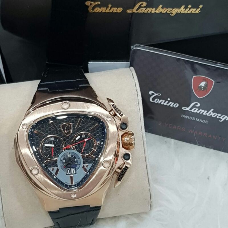 JAM TANGAN PRIA BATRE LAMBORGHINI KUALITAS ORIGINAL