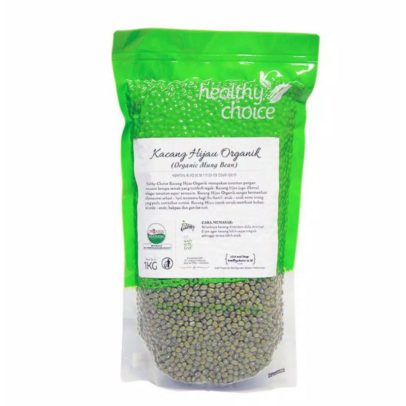 

Healthy choice kacang hijau organic