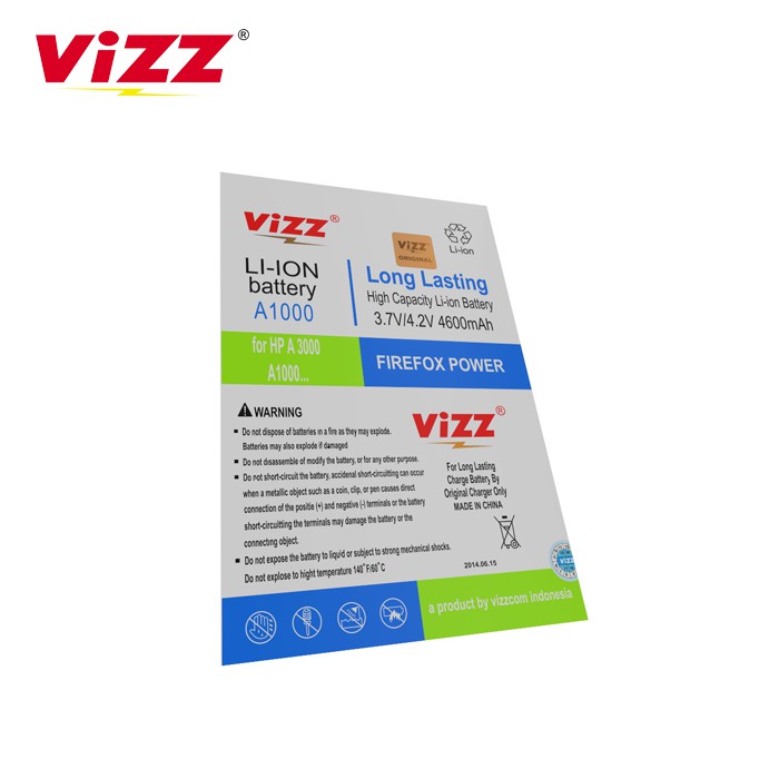 Vizz Baterai Lenovo A1000 Tab Original BATRE