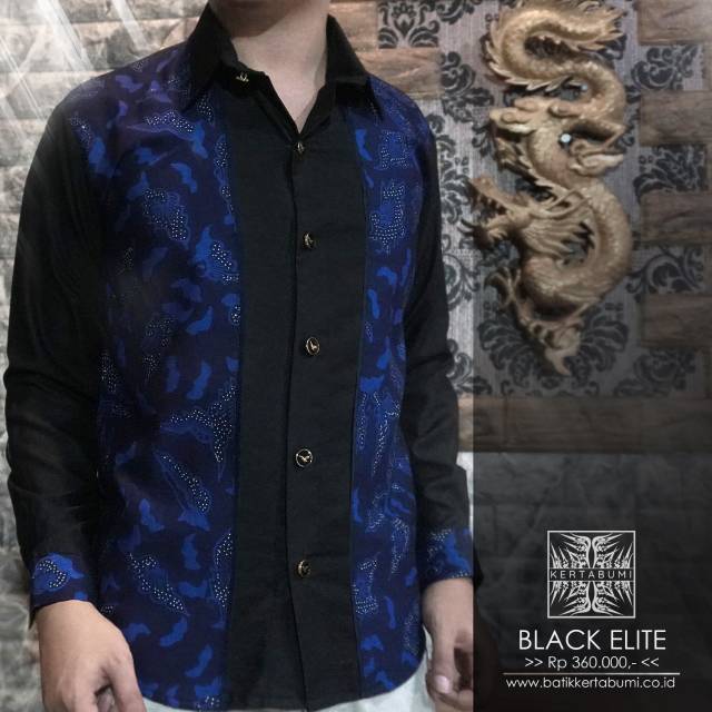 BLACK ELITE BATIK KERTABUMI ORIGINAL