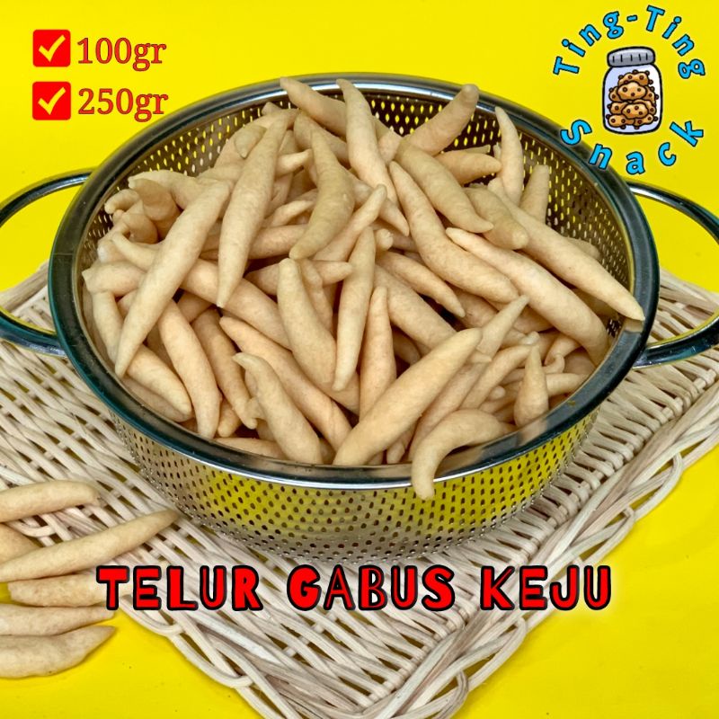 

TELUR GABUS KEJU 100 GRAM CENDOL TELOR KEJU 100GRAM TINGTING SNACK