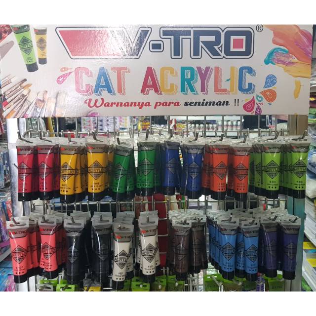 

Cat Acrylic Vtro / Cat Akrilik Vtro 35ml & 75ml