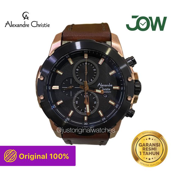 Jam Tangan Pria Alexandre Christie Ac6583 Ac 6583 Original Resmi Mimumi.S