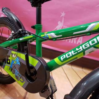  SEPEDA  ANAK  POLYGON  CROSSER  BMX 16  INCH GREEN Shopee 