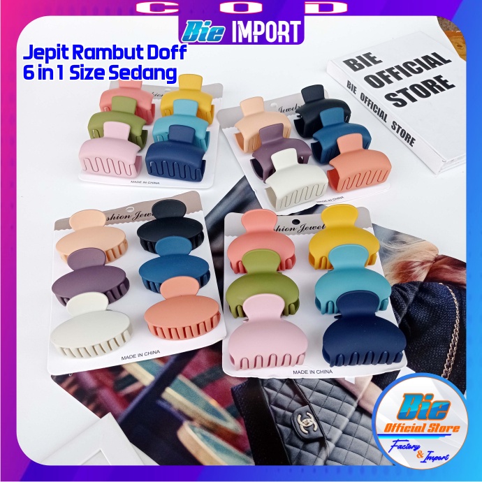 Jepit Salon Doff Premium Size Sedang Best Seller