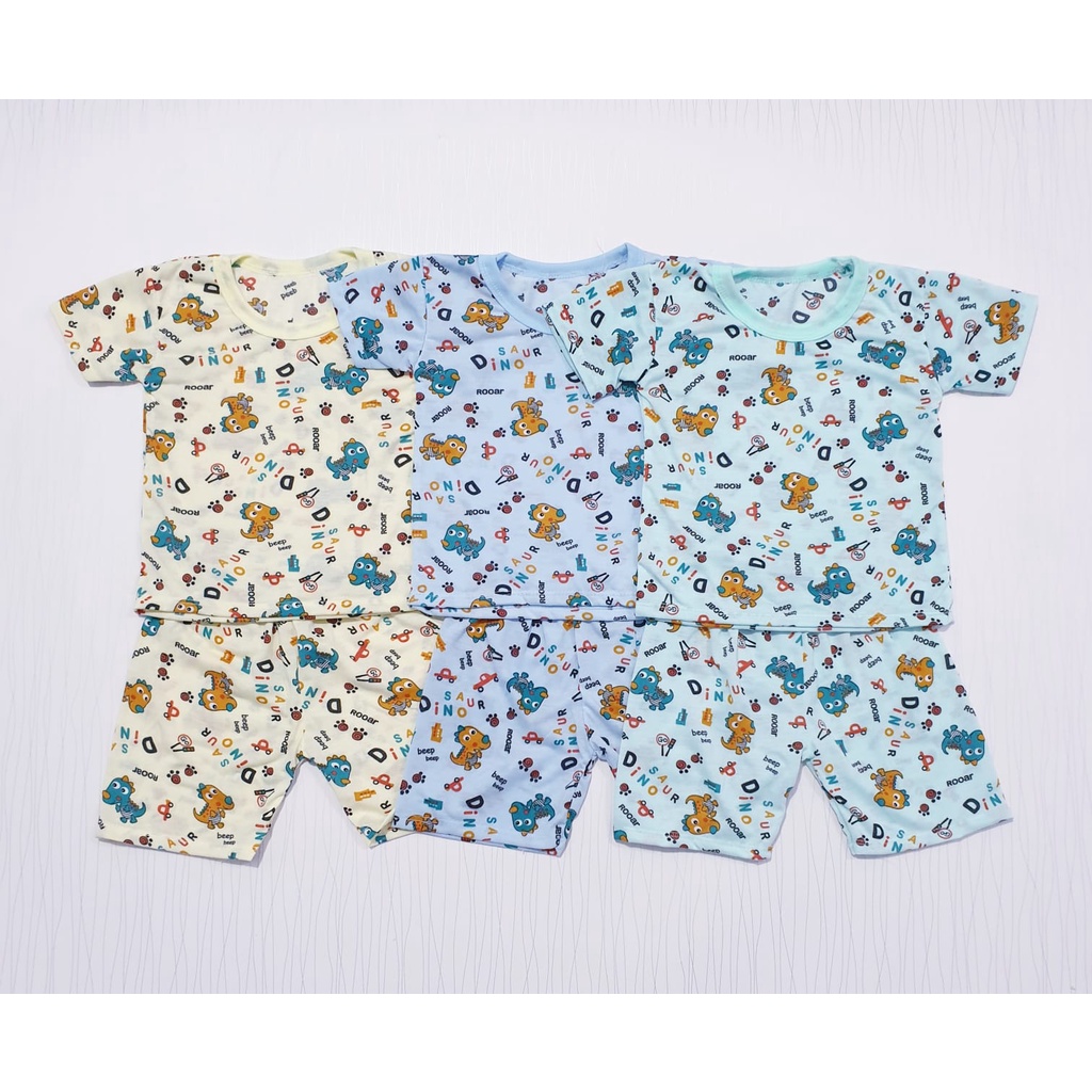 Setelan Anak Celana Pendek Motif Cowok Cyandclothing