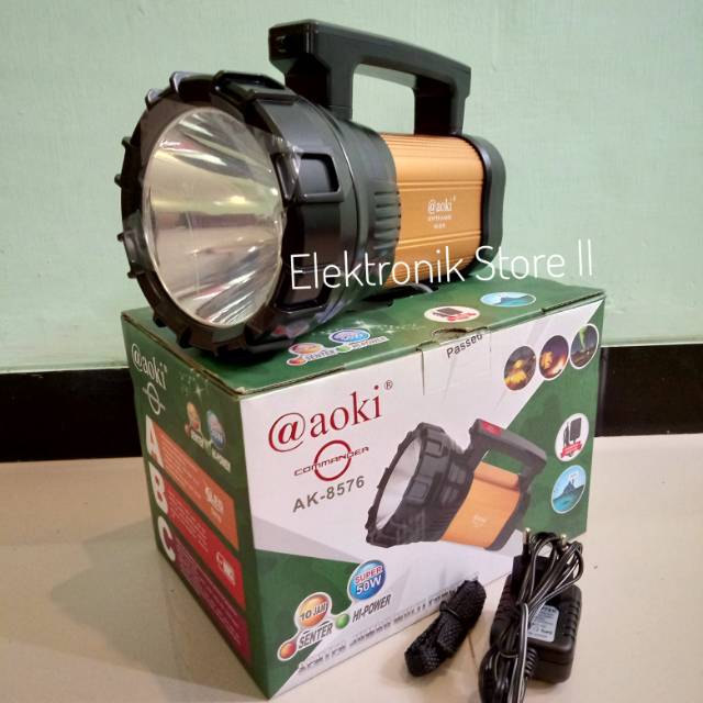 Senter Aoki hi power 50 Watt senter jumbo