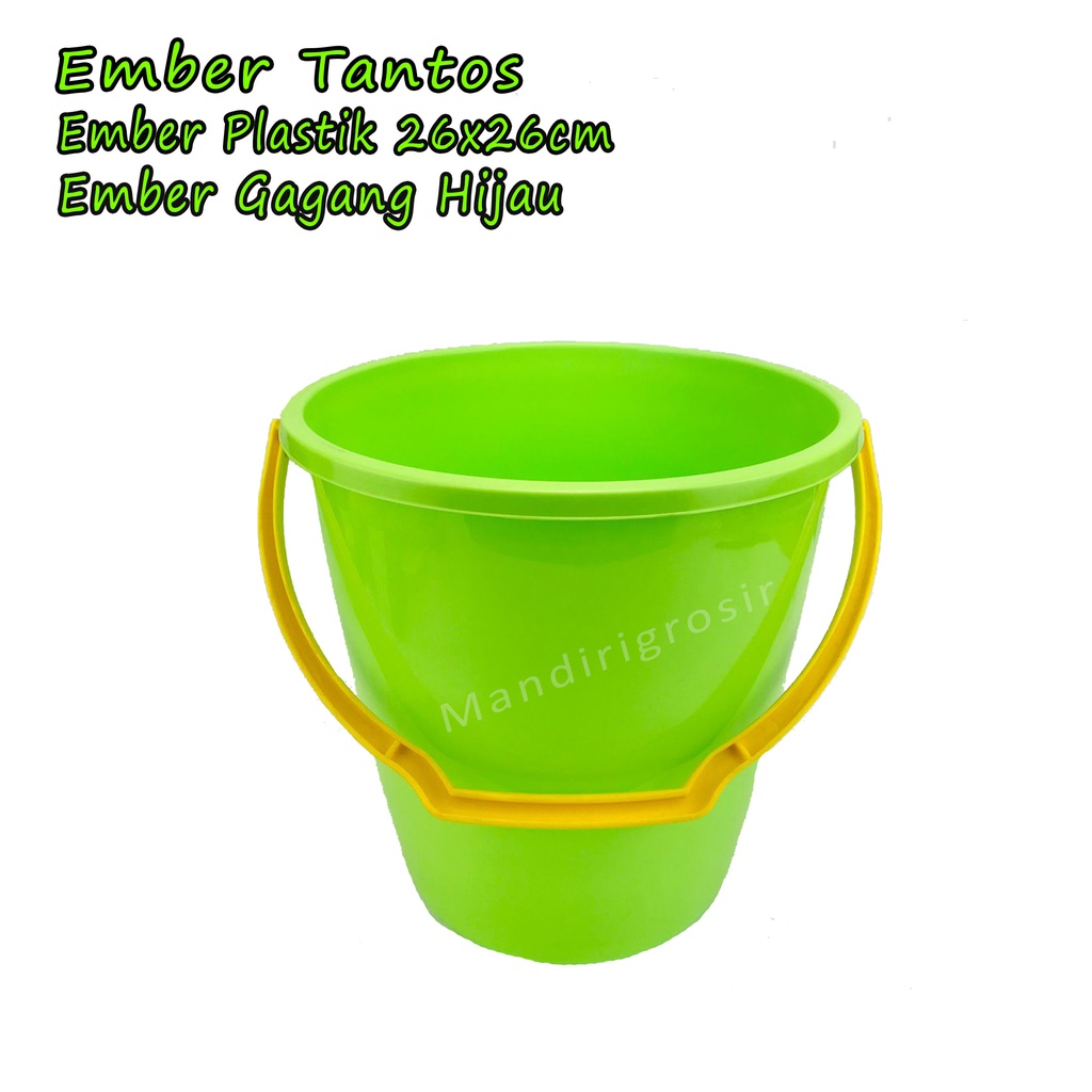 Ember Plastik 26x26*Ember Tantos*Ember Gagang*5360 Hijau