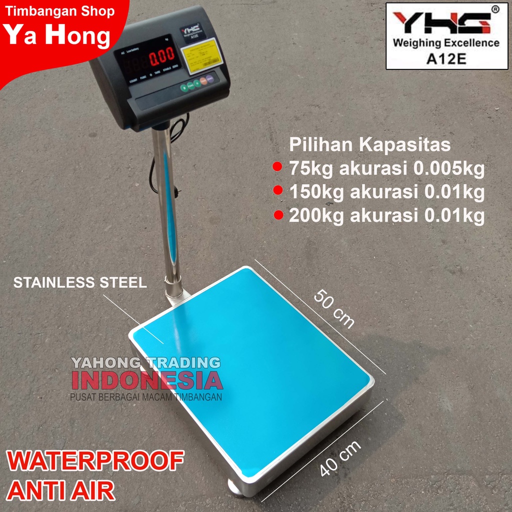 Timbangan Digital Bench Scale YHG A12E Waterproof Anti Air