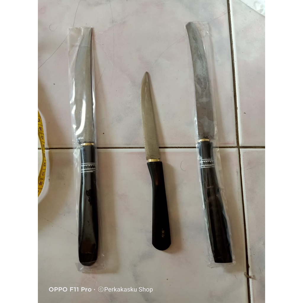 Jual Pisau Dapur Galonggong Khas Tasikmalaya Gagang Tanduk Sapi Baja Per Indonesia Shopee Indonesia