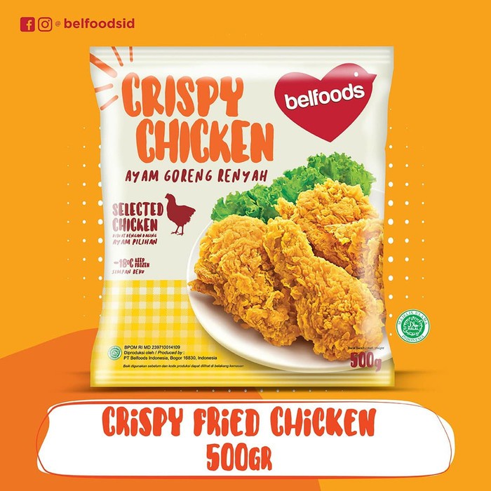 

Belfoods Ayam Goreng Chicken Crispy / Ayam Goreng Renyah