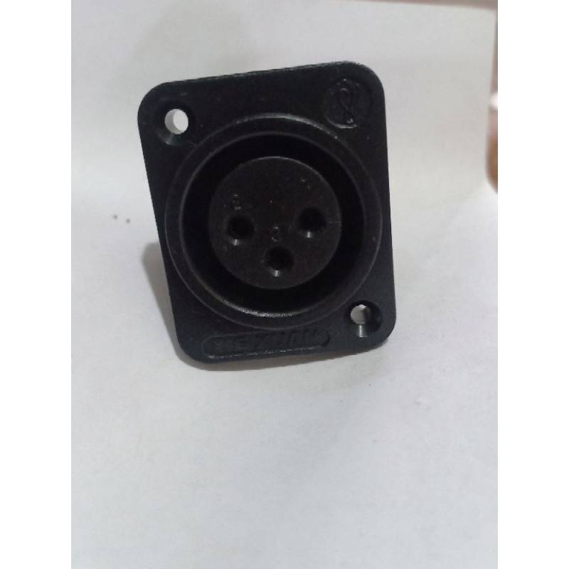 Socket XLR Female ( body atom ) socket cannon pvc