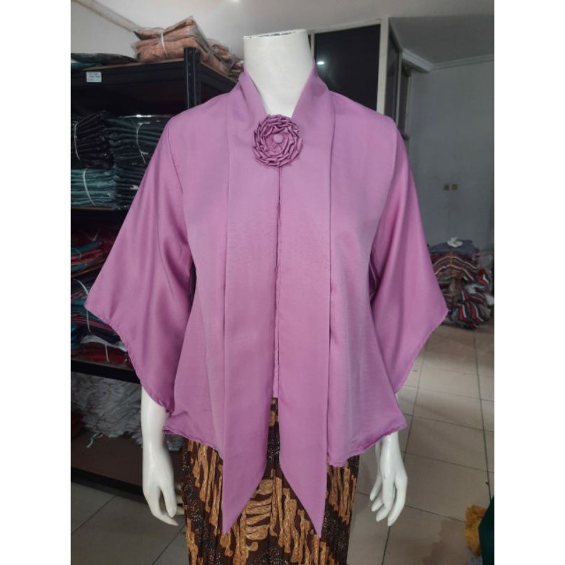Kebaya Floy KIMONO BALOTELLI std-jumbo KeroncongBusana-Purple