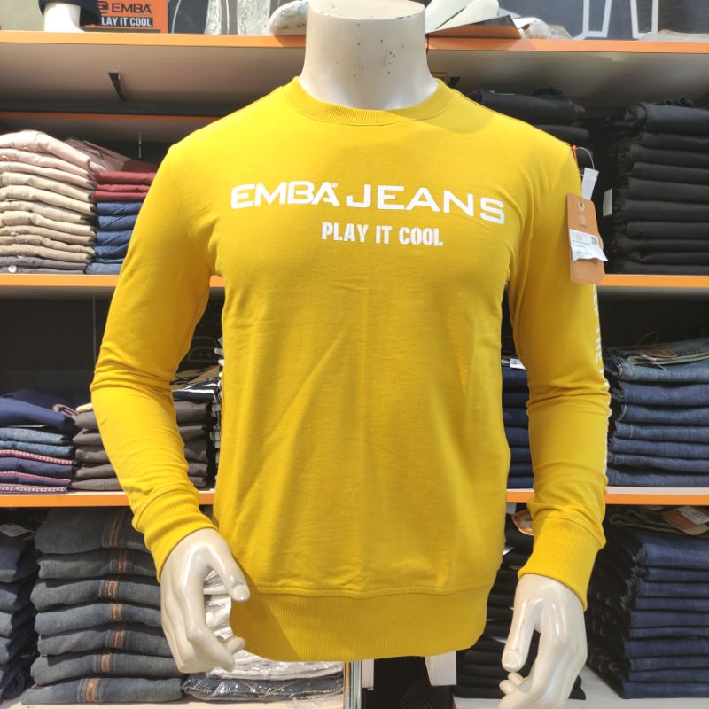 SWEATER PANJANG EMBA JEANS ORIGINAL