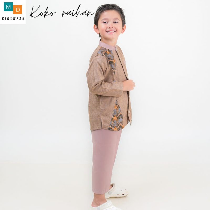 Setelan Koko Anak Ar-Raihan ||by MD Kidswear Original ||Koko New Born/Balita/Anak Muslim.