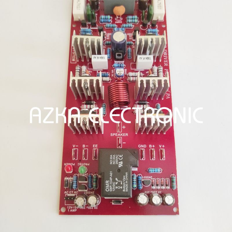 Kit Driver Power Amplifier Yiroshi Pro 6 Plus Speaker Protector