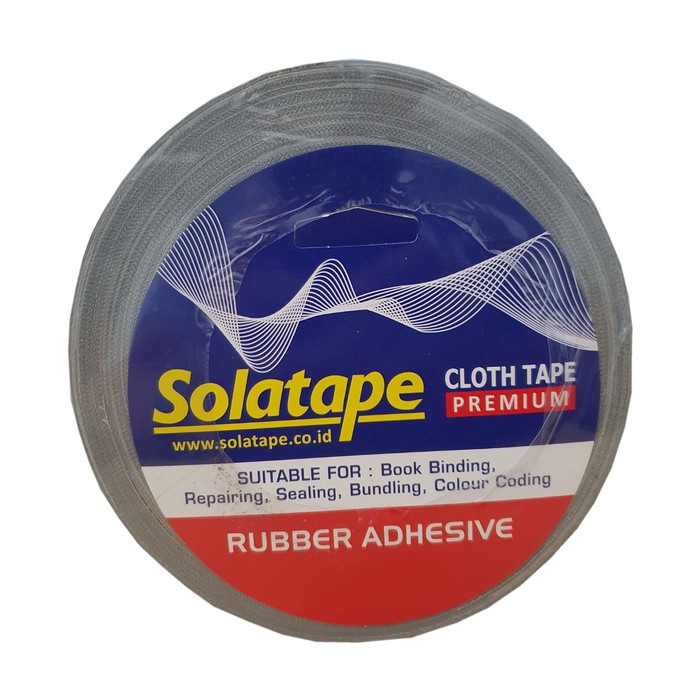 

CLOTH TAPE-LAKBAN KAIN SILVER BERKUALITAS 2 INCH 40 M