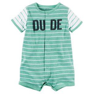 Atasan Dress Romper Carter Carters Boy Laki laki DUDE