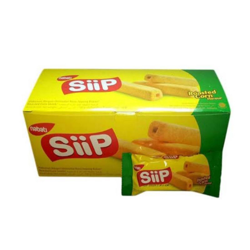 

snack siip nabati rasa cokelat dan keju wafer biskuit